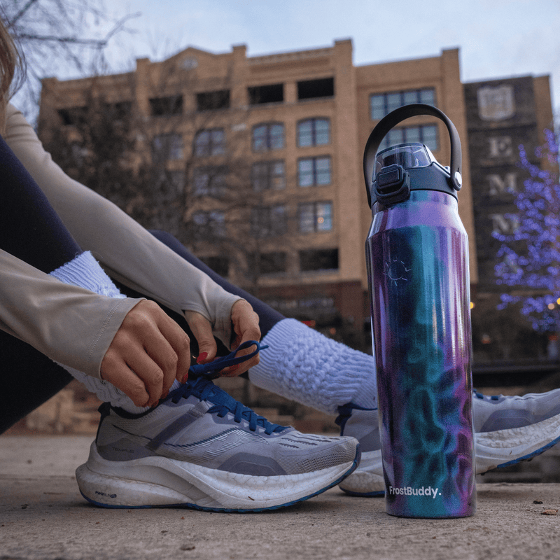 Bottle 32oz Steel Scoop